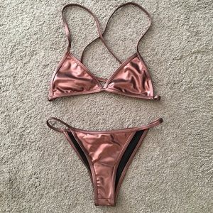 Metallic bikini